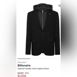 Men’s Prada Billionaire Layered Hoodie NWOT